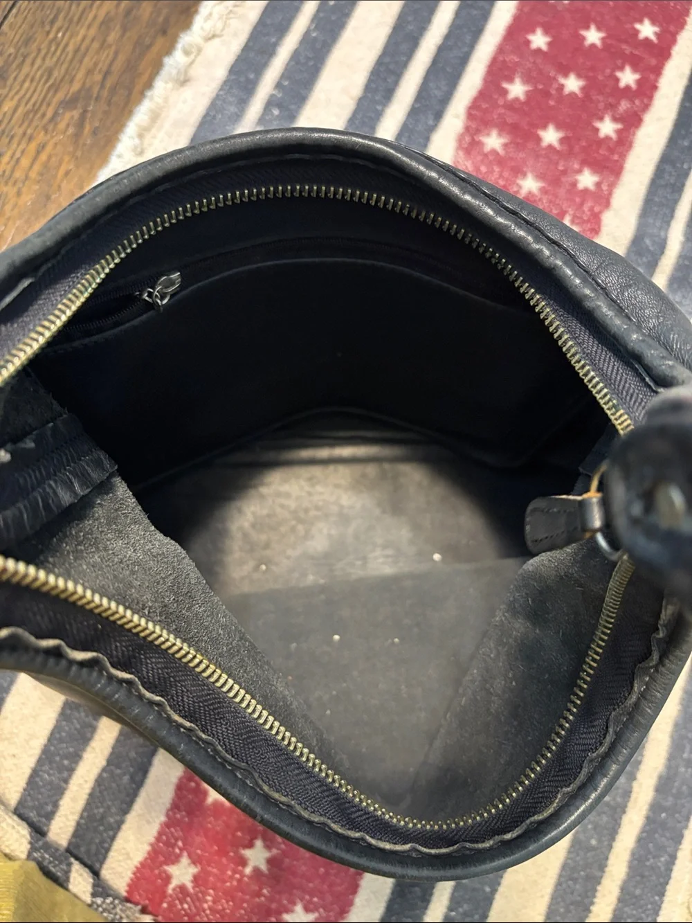 Coach sleek black